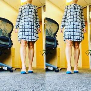Reiss Miami neck tie dress
